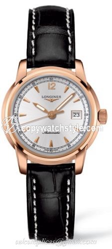 Longines Saint-Imier Date 30 Pink Gold L2.563.8.79.3