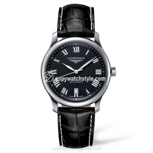 Longines Master Collection Date 38.5 Stainless Steel Black L2.628.4.51.7 Longines Master Collection Date 38.5 Stainless Steel Black L2.628.4.51.7