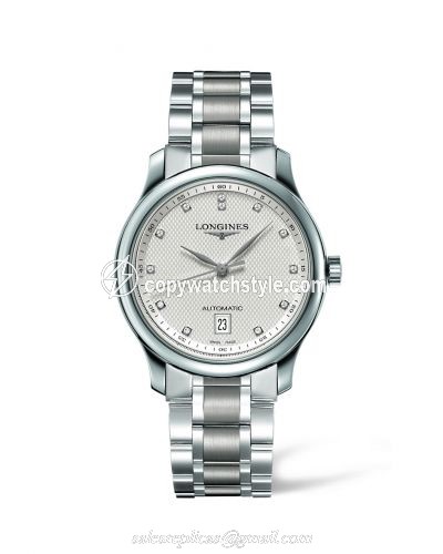 Longines Master Collection Date 38.5 Stainless Steel Diamond L2.628.4.77.6 Longines Master Collection Date 38.5 Stainless Steel Diamond L2.628.4.77.6