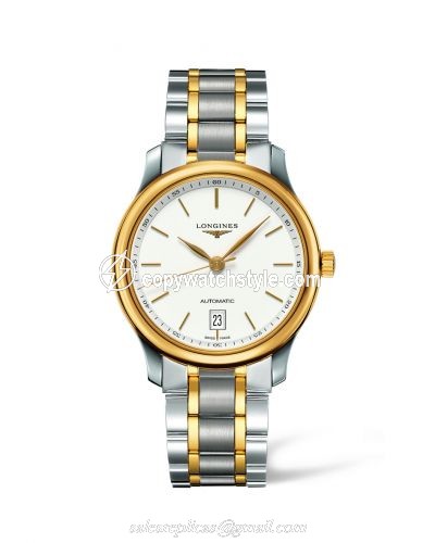 Longines Master Collection Date 38.5 Two Tone Stick L2.628.5.12.7 Longines Master Collection Date 38.5 Two Tone Stick L2.628.5.12.7