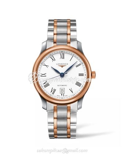 Longines Master Collection Date 38.5 Two Tone Rose / Roman L2.628.5.19.7 Longines Master Collection Date 38.5 Two Tone Rose / Roman L2.628.5.19.7