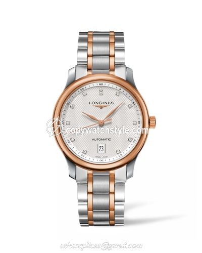 Longines Master Collection Date 38.5 Two Tone Rose / Diamond L2.628.5.97.7 Longines Master Collection Date 38.5 Two Tone Rose / Diamond L2.628.5.97.7