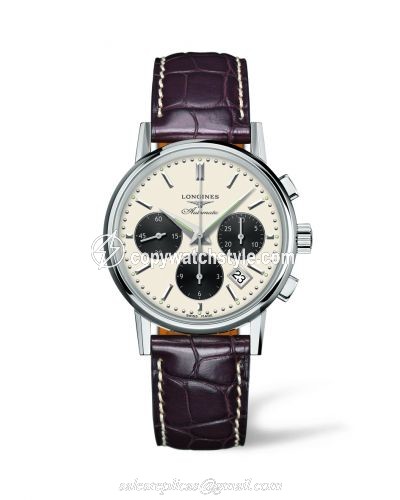 Longines Column-Wheel Chronograph Panda L2.733.4.02.2