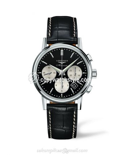 Longines Column-Wheel Chronograph Inverted Panda L2.733.4.92.0 Longines Column-Wheel Chronograph Inverted Panda L2.733.4.92.0