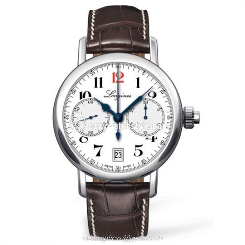 Longines Mono Pusher Chronograph 180th Anniversary Watch L2.775.4.23.3 Longines Mono Pusher Chronograph 180th Anniversary Watch L2.775.4.23.3