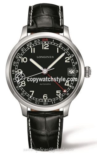 Longines Military 1938 24 hours Alligator L2.789.4.53.3 Longines Military 1938 24 hours Alligator L2.789.4.53.3