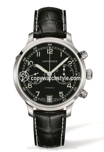 Longines Military 1938 Chronograph Croc L2.790.4.53.3 Longines Military 1938 Chronograph Croc L2.790.4.53.3