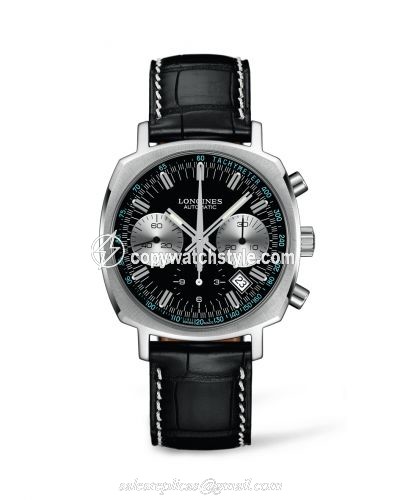 Longines Heritage 1973 Black L2.791.4.52.0 Longines Heritage 1973 Black L2.791.4.52.0