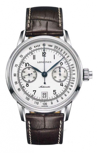 Longines Heritage Column Wheel Single Push Piece Chronograph L2.800.4.23.2 Longines Heritage Column Wheel Single Push Piece Chronograph L2.800.4.23.2