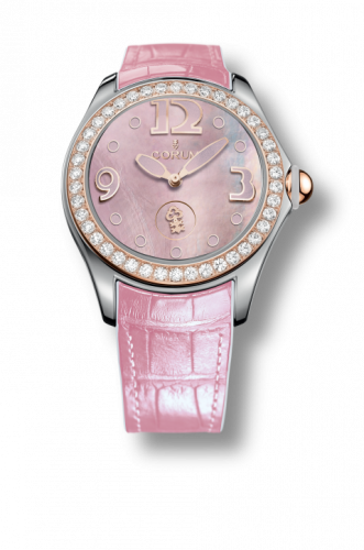 Corum Bubble 42 Pink MOP / Diamond L295/03051