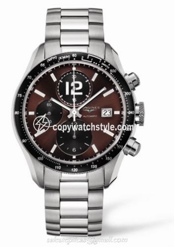 Longines GrandeVitesse Tachymeter Brown Bracelet L3.636.4.60.6 Longines GrandeVitesse Tachymeter Brown Bracelet L3.636.4.60.6