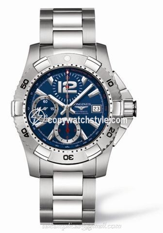 Longines Hydroconquest Chronograph Tachymeter Blue L3.651.4.96.6 Longines Hydroconquest Chronograph Tachymeter Blue L3.651.4.96.6