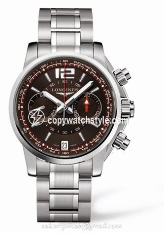 Longines Admiral Chronograph Brown L3.666.4.66.6 Longines Admiral Chronograph Brown L3.666.4.66.6