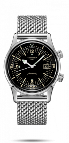 Longines Legend Diver Date / Mesh L3.716.4.50.6 Longines Legend Diver Date / Mesh L3.716.4.50.6