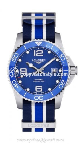 Longines HydroConquest 41 Automatic Stainless Steel / Ceramic / Spain L3.781.4.97.6 Longines HydroConquest 41 Automatic Stainless Steel / Ceramic / Spain L3.781.4.97.6