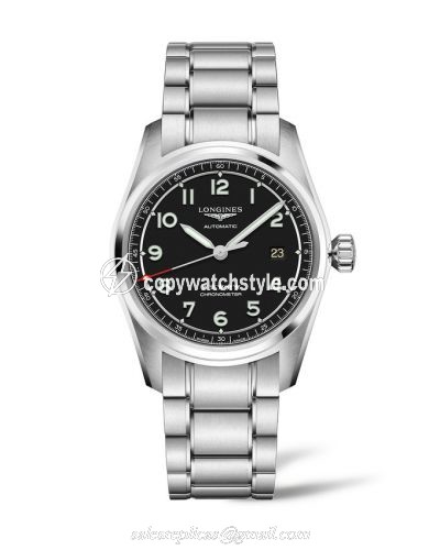 Longines Spirit Automatic 40 Black / Bracelet L3.810.4.53.6 Longines Spirit Automatic 40 Black / Bracelet L3.810.4.53.6