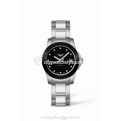 Longines Conquest Quartz 25 Ceramic L3.157.4.57.6 Longines Conquest Quartz 25 Ceramic L3.157.4.57.6