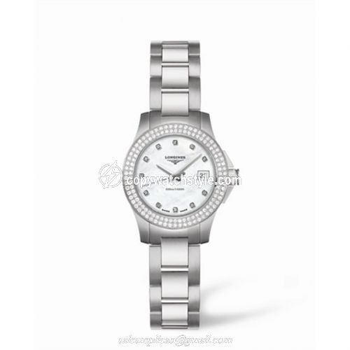 Longines Conquest Quartz 25 Diamond L3.158.0.87.6 Longines Conquest Quartz 25 Diamond L3.158.0.87.6