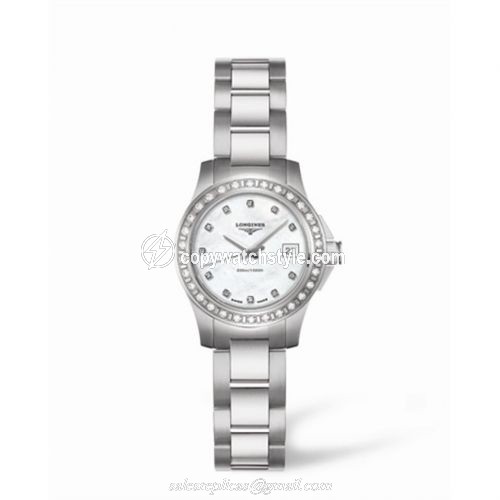 Longines Conquest Quartz 25 Diamond L3.158.0.89.6 Longines Conquest Quartz 25 Diamond L3.158.0.89.6