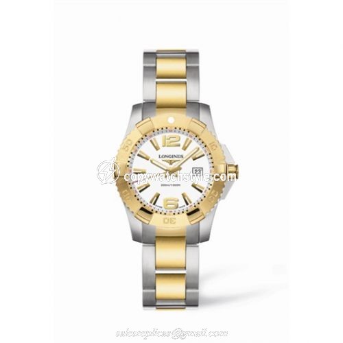 Longines Hydroconquest Quartz 29.5 Two Tone L3.247.3.16.7 Longines Hydroconquest Quartz 29.5 Two Tone L3.247.3.16.7