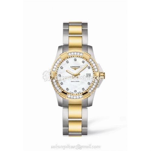 Longines Hydroconquest Quartz 29.5 Two Tone Diamond L3.247.3.97.7 Longines Hydroconquest Quartz 29.5 Two Tone Diamond L3.247.3.97.7