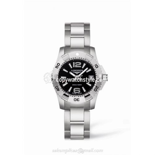 Longines Hydroconquest Quartz 29.5 Black L3.247.4.56.6
