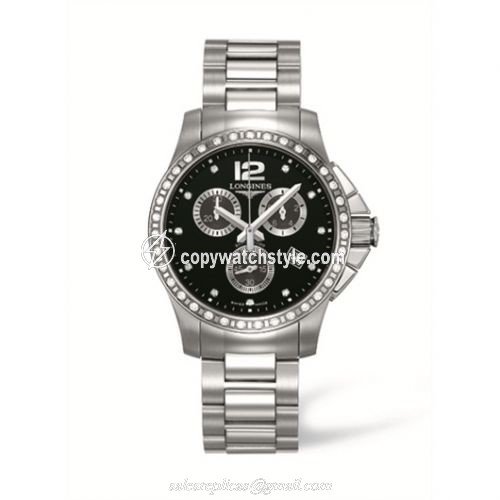 Longines Conquest Chronograph Quartz 35 L3.279.0.57.6 Longines Conquest Chronograph Quartz 35 L3.279.0.57.6