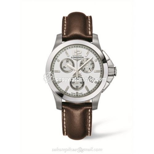Longines Conquest Chronograph Quartz 35 L3.279.4.76.5 Longines Conquest Chronograph Quartz 35 L3.279.4.76.5