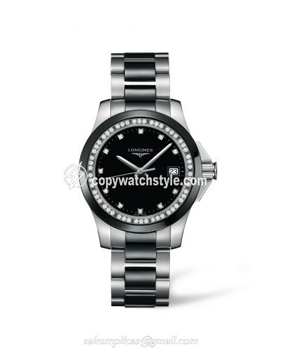 Longines Conquest 35 Quartz Ceramic Diamond L3.281.0.57.7 Longines Conquest 35 Quartz Ceramic Diamond L3.281.0.57.7