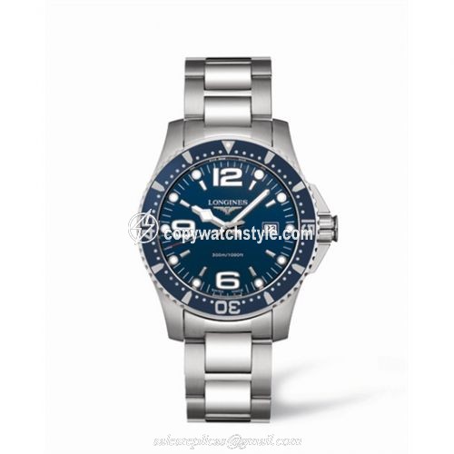 Longines Hydroconquest Quartz 39 Blue L3.640.4.96.6 Longines Hydroconquest Quartz 39 Blue L3.640.4.96.6