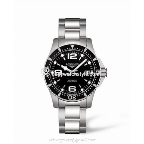 Longines Hydroconquest Automatic 39 Black L3.641.4.56.6