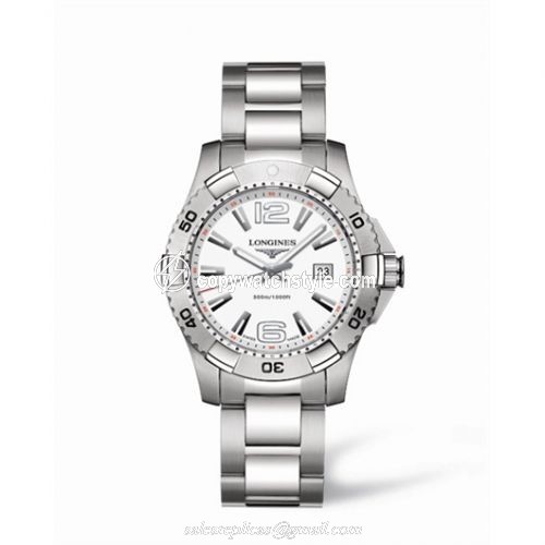 Longines Hydroconquest 39 Quartz White L3.647.4.16.6 Longines Hydroconquest 39 Quartz White L3.647.4.16.6