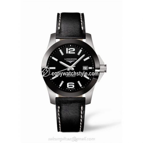 Longines Conquest Automatic 39 Ceramic L3.655.4.56.0 Longines Conquest Automatic 39 Ceramic L3.655.4.56.0