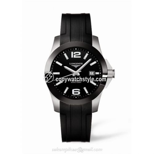 Longines Conquest Automatic 39 Ceramic L3.655.4.56.2