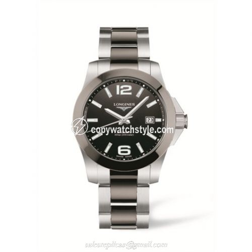 Longines Conquest 41 Automatic Ceramic L3.657.4.06.7