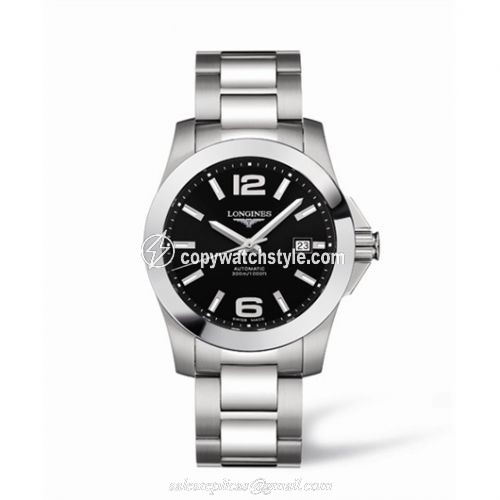 Longines Conquest Automatic 41mm Black L3.658.4.56.6 Longines Conquest Automatic 41mm Black L3.658.4.56.6