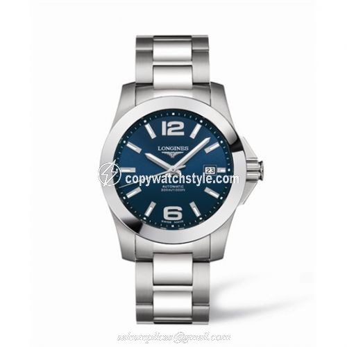 Longines Conquest Automatic 41mm Blue L3.658.4.96.6 Longines Conquest Automatic 41mm Blue L3.658.4.96.6