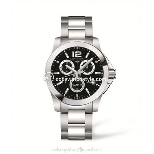 Longines Conquest Chronograph Quartz L3.660.4.56.6 Longines Conquest Chronograph Quartz L3.660.4.56.6