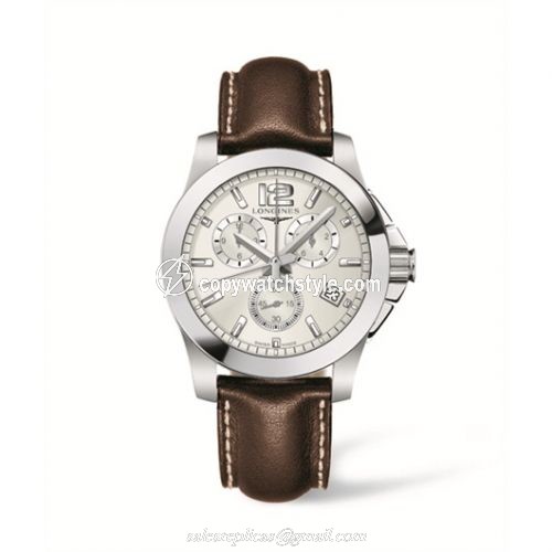 Longines Conquest Chronograph Quartz L3.660.4.76.5 Longines Conquest Chronograph Quartz L3.660.4.76.5