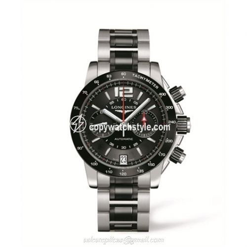 Longines Admiral Chronograph Ceramic L3.667.4.56.7 Longines Admiral Chronograph Ceramic L3.667.4.56.7