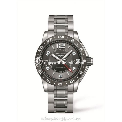 Longines Admiral GMT Ceramic L3.669.4.06.7