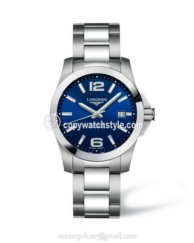 Longines Conquest 39 Automatic Blue L3.676.4.99.6 Longines Conquest 39 Automatic Blue L3.676.4.99.6