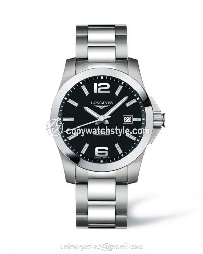 Longines Conquest Automatic 41mm Black L3.677.4.58.6 Longines Conquest Automatic 41mm Black L3.677.4.58.6