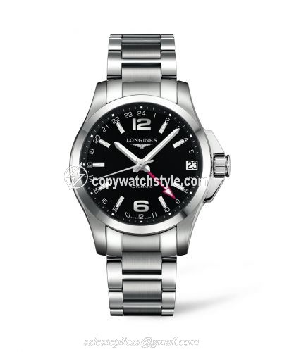 Longines Conquest 41 Automatic GMT L3.687.4.56.6 Longines Conquest 41 Automatic GMT L3.687.4.56.6
