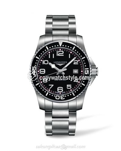 Longines Hydroconquest Quartz 41 Black L3.689.4.53.6 Longines Hydroconquest Quartz 41 Black L3.689.4.53.6