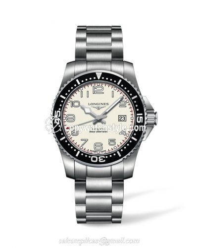 Longines Hydroconquest Automatic 39 Beige L3.694.4.13.6 Longines Hydroconquest Automatic 39 Beige L3.694.4.13.6