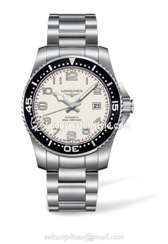 Longines Hydroconquest Automatic 41 Beige L3.695.4.13.6