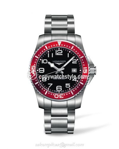 Longines Hydroconquest Automatic 41 Red L3.695.4.59.6 Longines Hydroconquest Automatic 41 Red L3.695.4.59.6