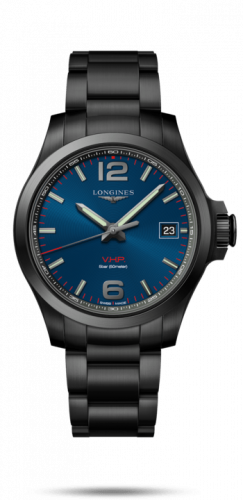 Longines Conquest V.H.P. 41 PVD / Blue / Bracelet L3.716.2.96.6 Longines Conquest V.H.P. 41 PVD / Blue / Bracelet L3.716.2.96.6