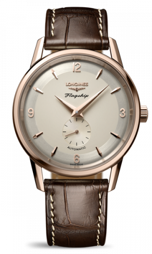 Longines Flagship Heritage 60th Anniversary Rose Gold L4.817.8.76.2